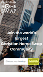 Mobile Screenshot of christianhomeswap.com